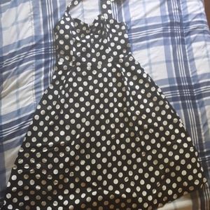 Retro Audrey Hepburn Halter Dress